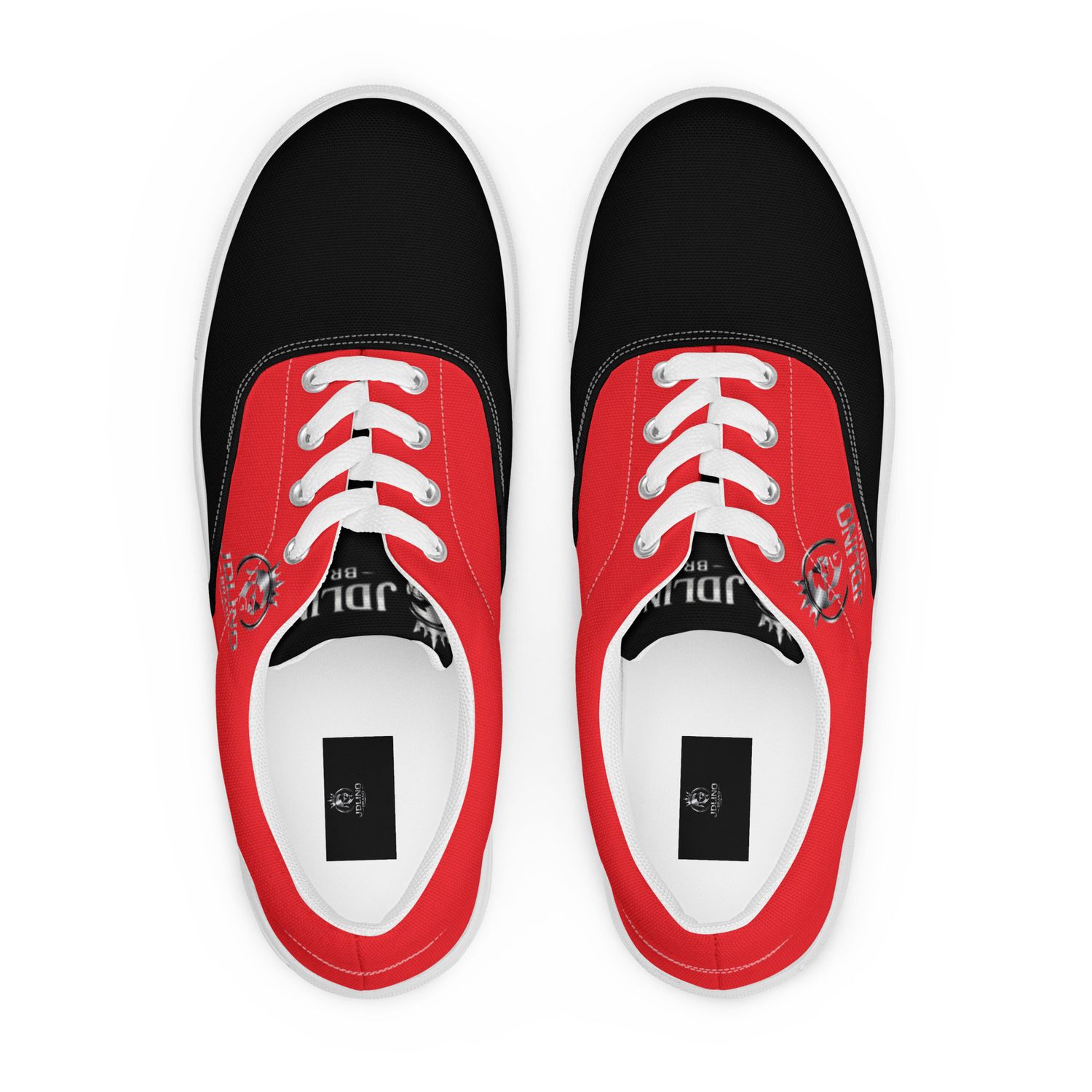 JDLINO BRAND R/BS Women’s lace-up canvas shoes