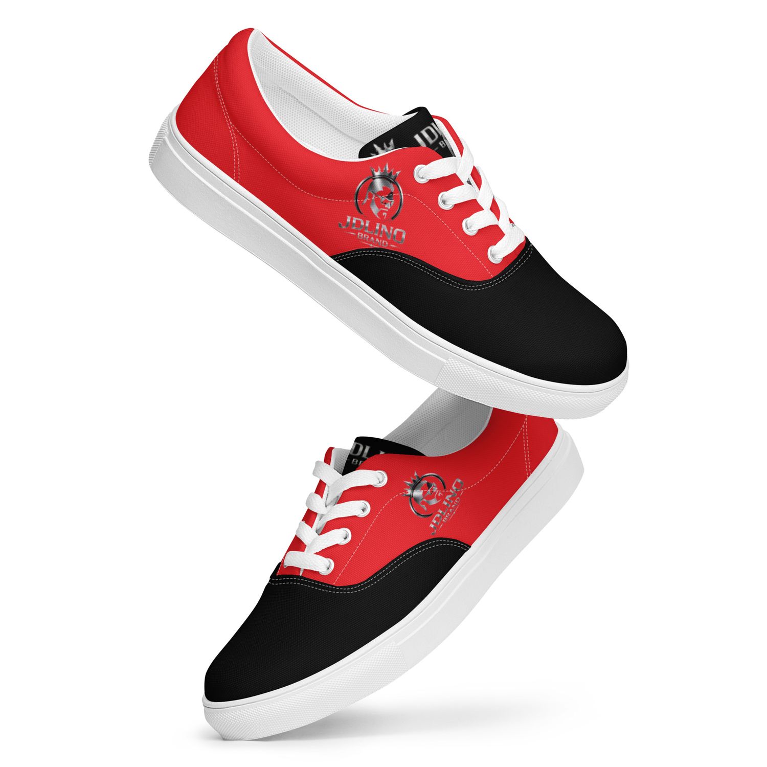 JDLINO BRAND R/BS Women’s lace-up canvas shoes