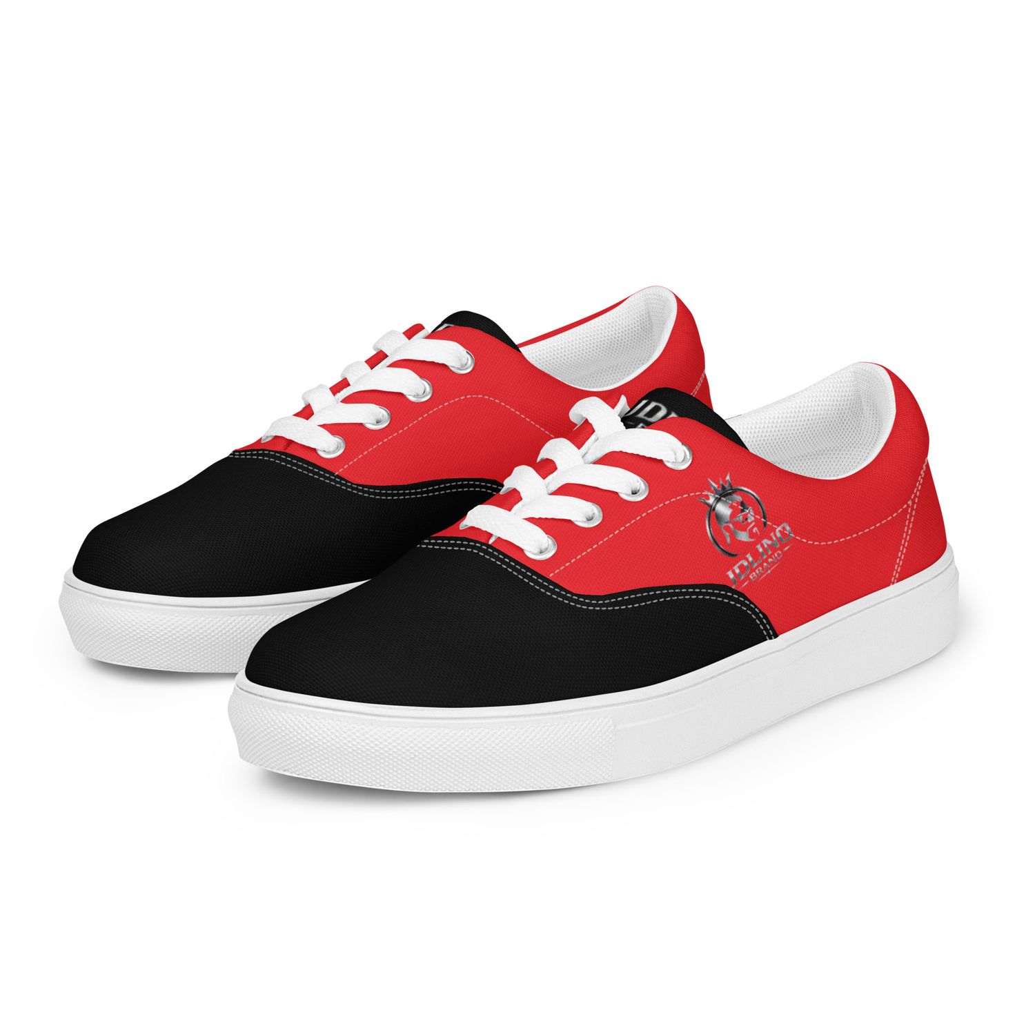 JDLINO BRAND R/BS Women’s lace-up canvas shoes