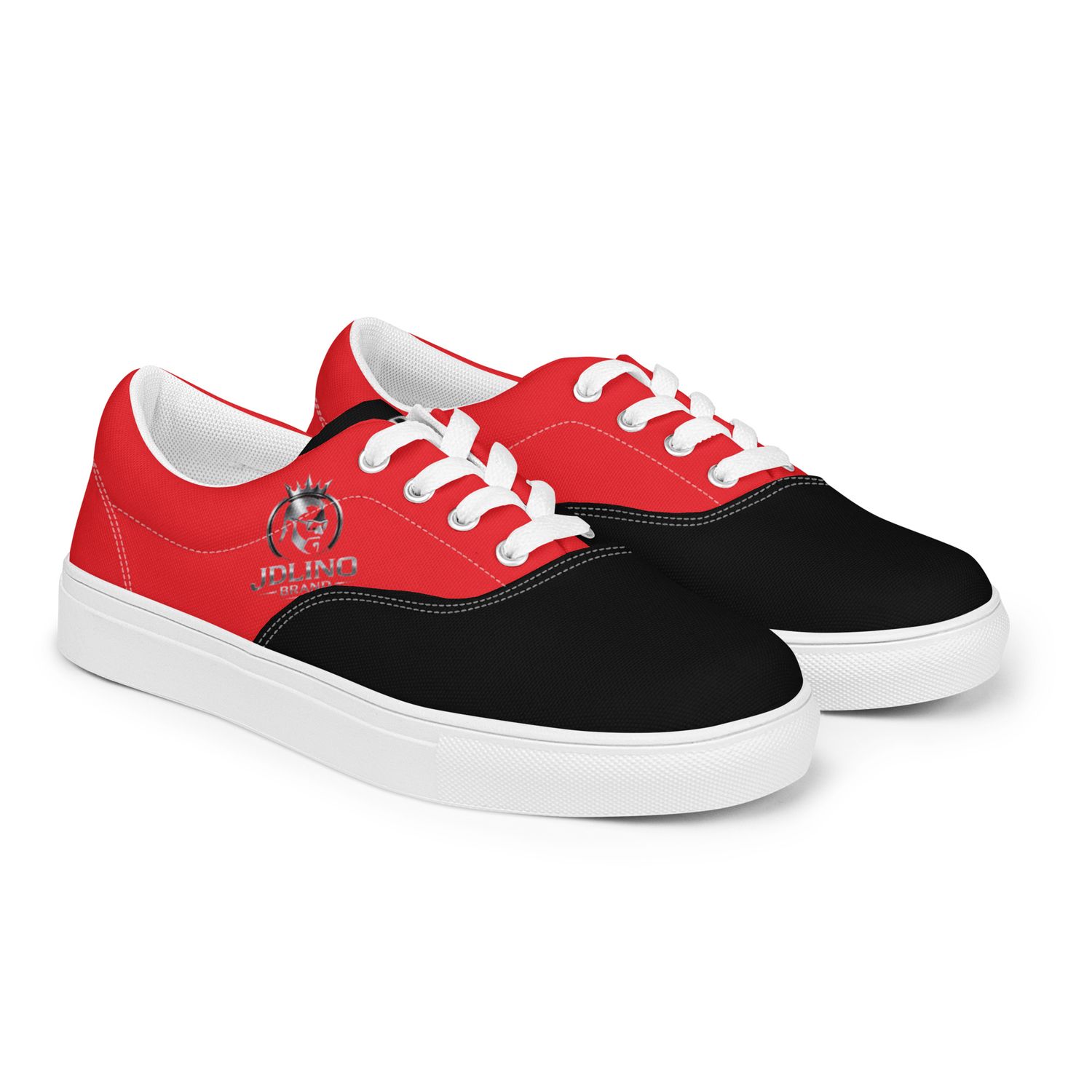 JDLINO BRAND R/BS Women’s lace-up canvas shoes