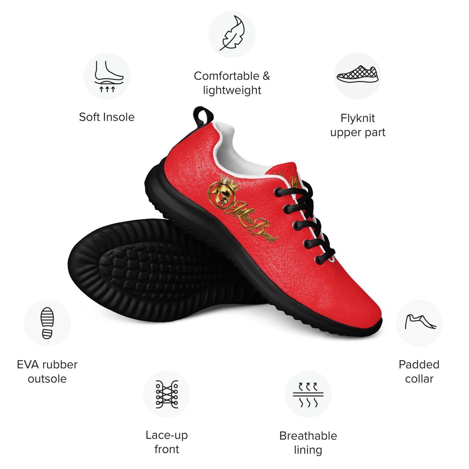 JDLINO BRAND RG/GP Men’s athletic shoes