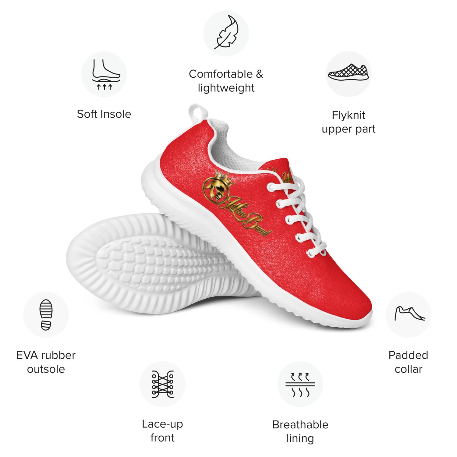 JDLINO BRAND RG/GP Men’s athletic shoes