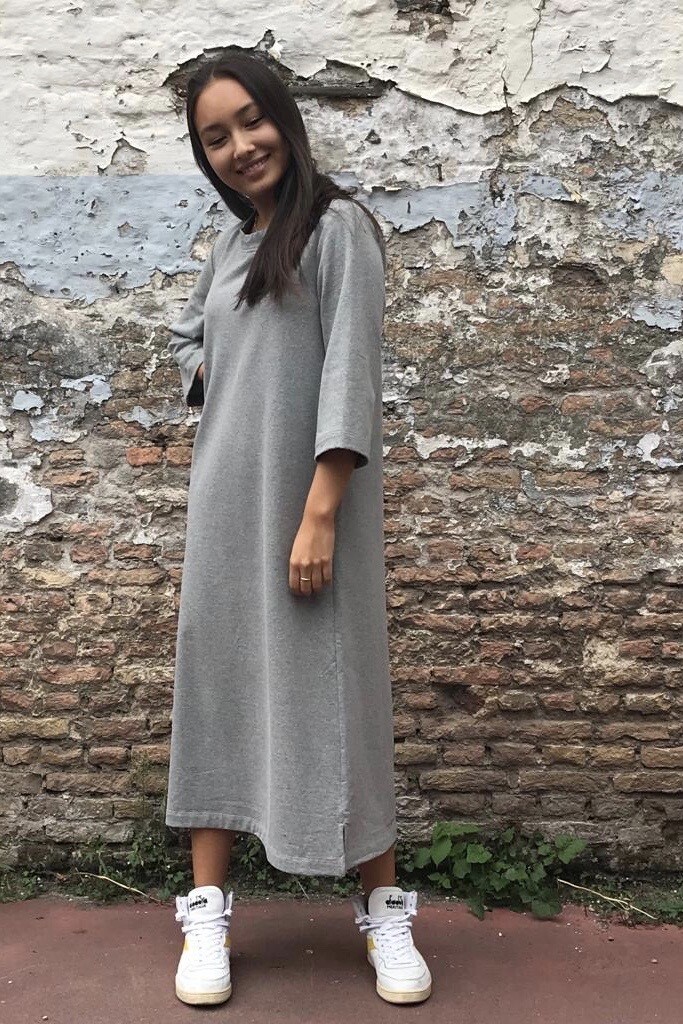 Jogging Dress Fleur Grey Jogging Dress Fleur Grey
