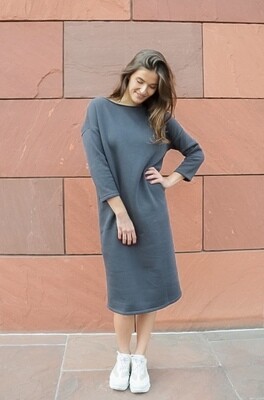 Jogging Dress Cassie Dark Grey Jogging Dress Cassie Dark Grey
