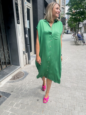 Dress Celine Green