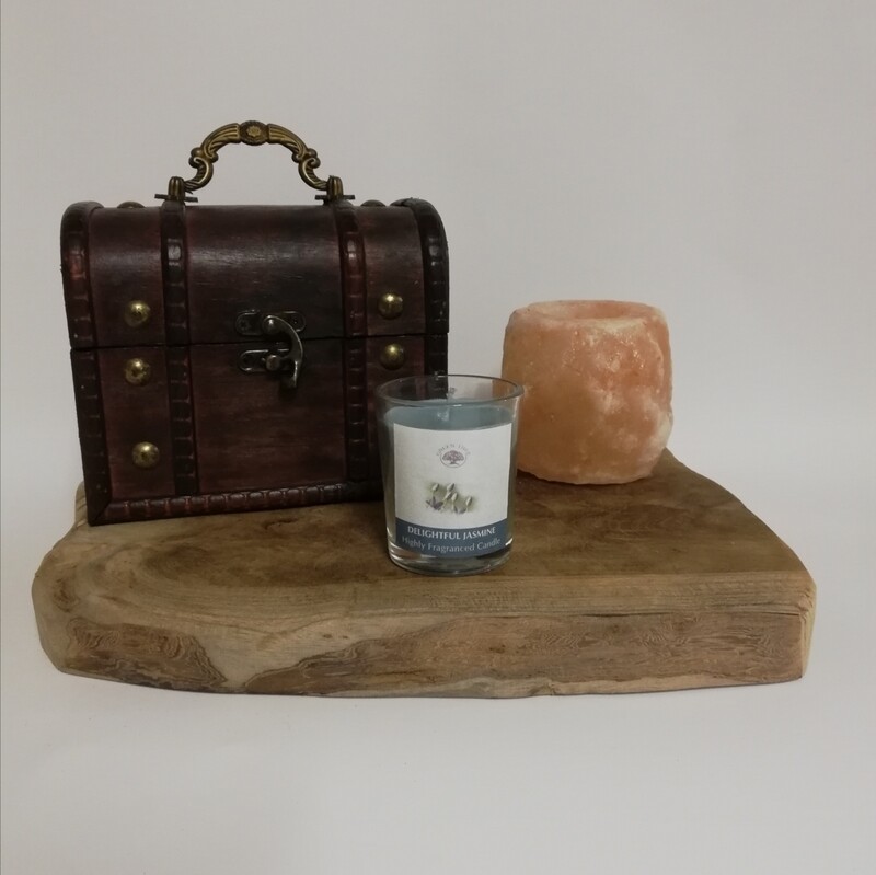 Green tree votive delightful jasmine
