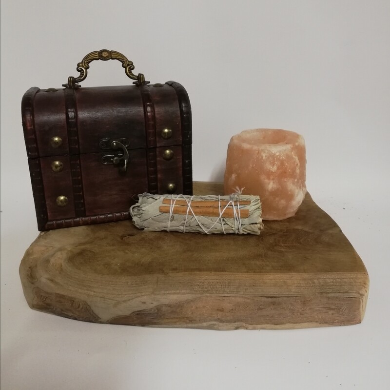 White sage &amp; cinnamon 10 cm