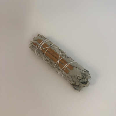 White sage &amp; cinnamon 10 cm