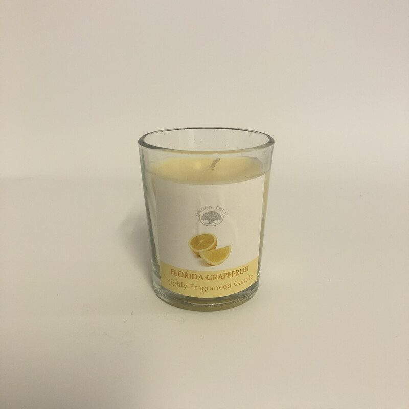 Green tree votive Florida grapefruit