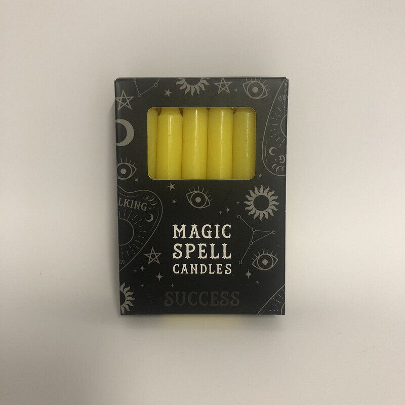 Spell kaarsen Geel succes