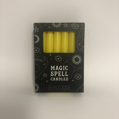 Spell kaarsen Geel succes