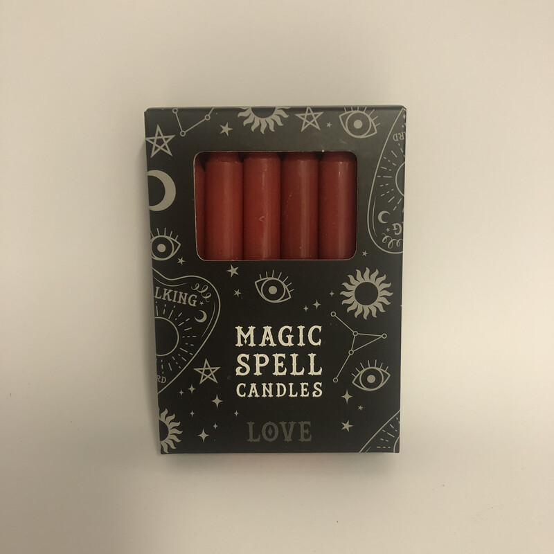 Spell kaarsen rood liefde