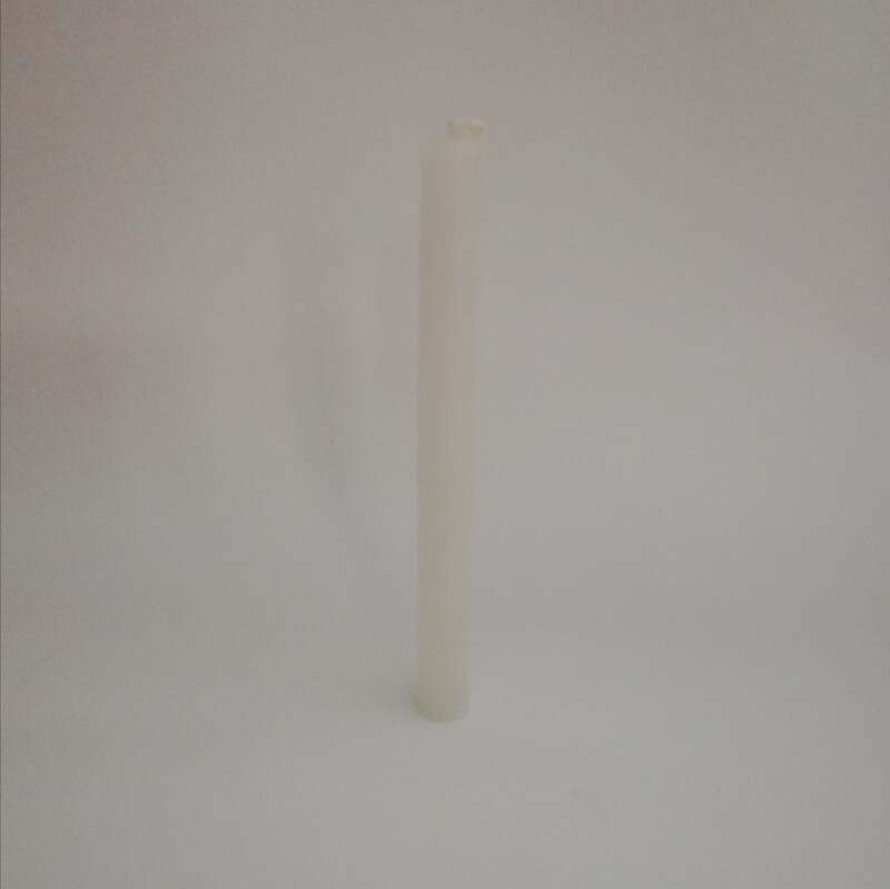 Ritual kaars 15 cm wit