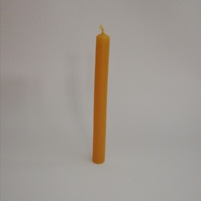 Ritual kaars 15 cm geel
