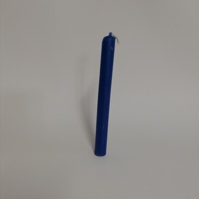 Ritual kaars 15 cm blauw