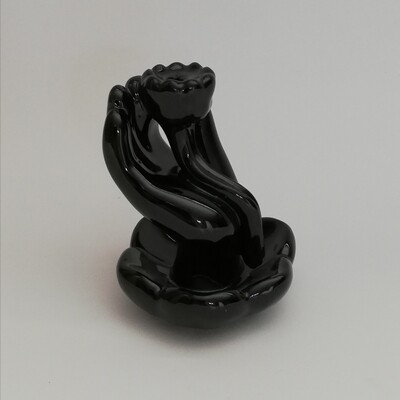 Hand &amp; lotus flower backflow burner