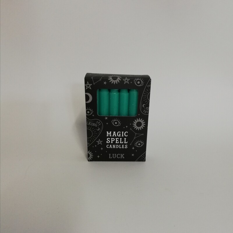 Spell kaarsen groen geluk