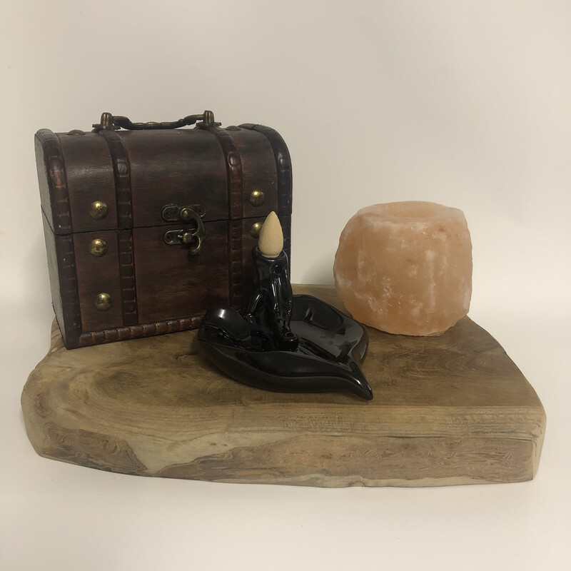 Leaf  backflow incense burner