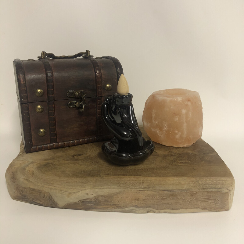 Hand &amp; lotus flower backflow burner