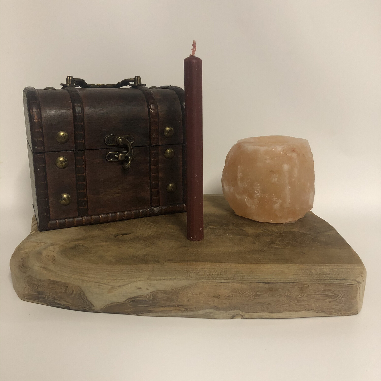 Ritual kaars 15 cm donker rood