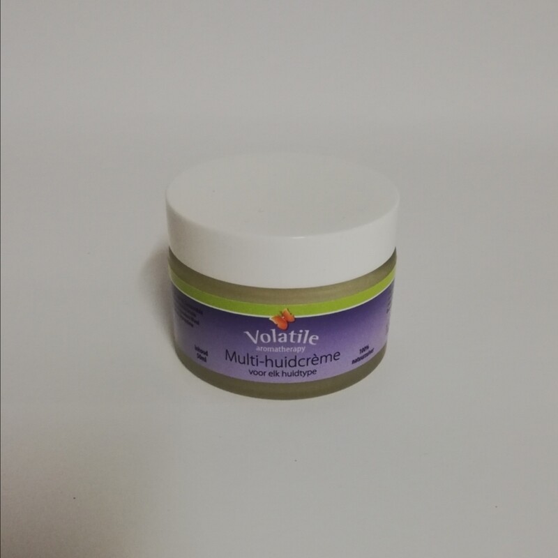 Multi-huid crème met etherische olie