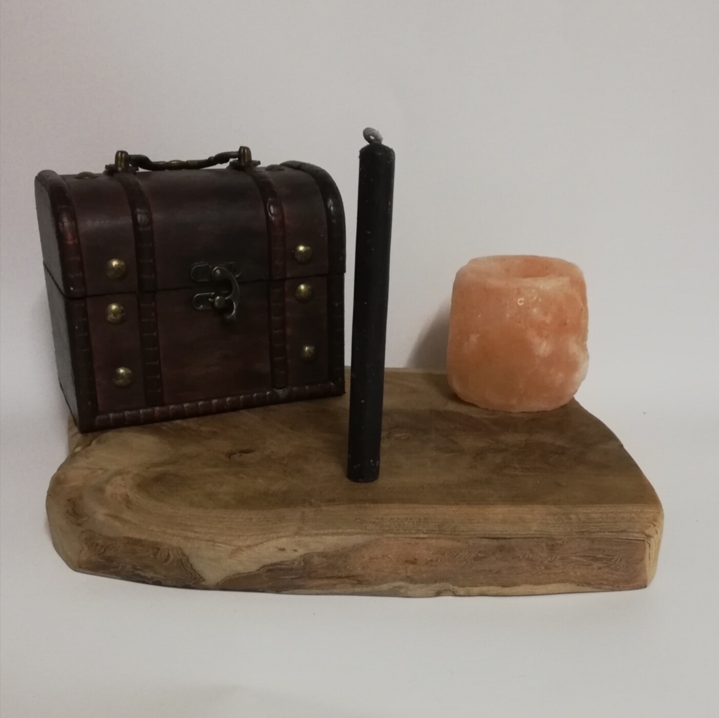 Ritueel kaars 15 cm zwart