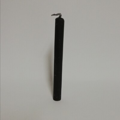 Ritueel kaars 15 cm zwart