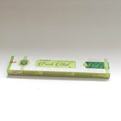 Goloka aromatherapie fresh mint masala wierook