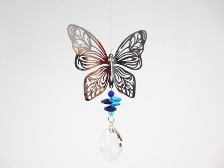 Cosmo hanger met kristal vlinder