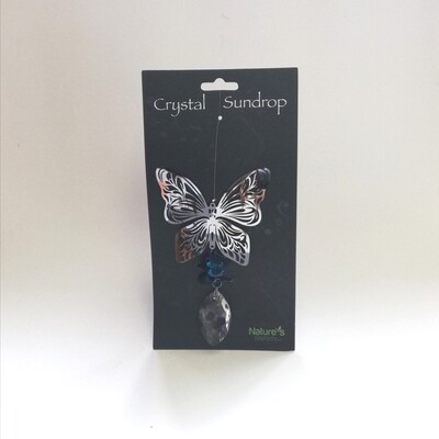Cosmo hanger met kristal vlinder