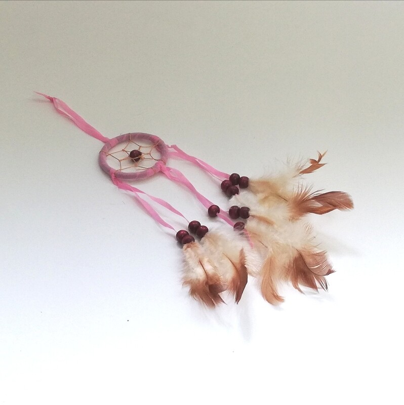 Dromenvanger 5 cm roze