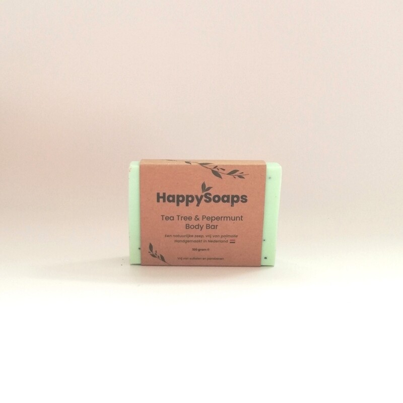 Happy Body bar Tea tree en pepermunt