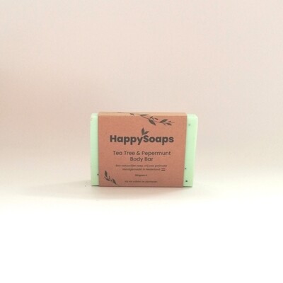 Happy Body bar Tea tree en pepermunt