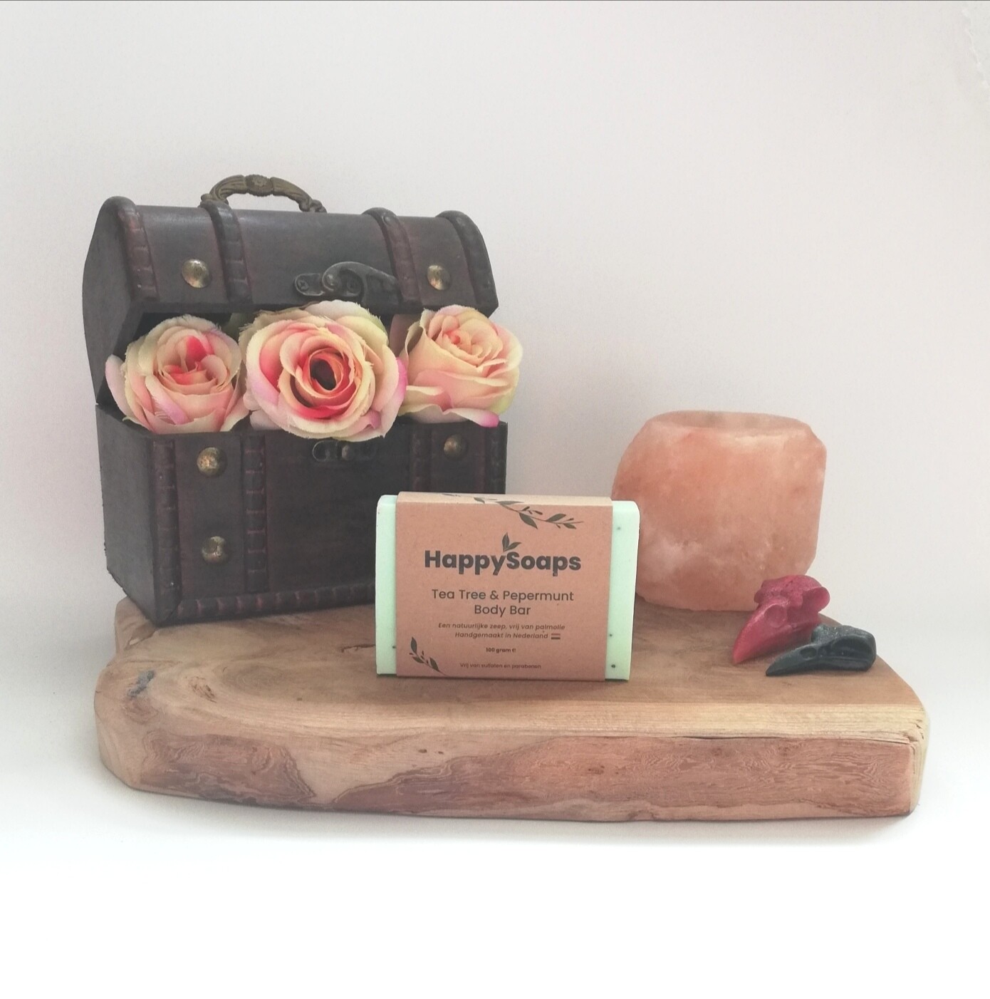Happy Body bar Tea tree en pepermunt