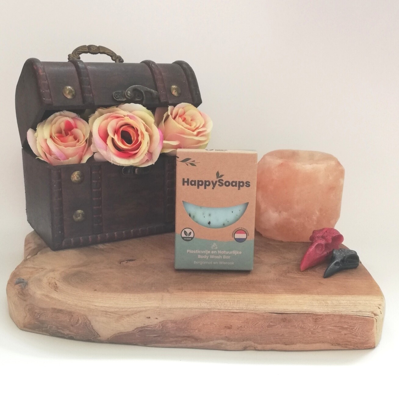 Happy body bar Bergamot en wierook