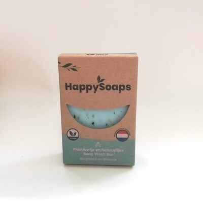 Happy body bar Bergamot en wierook