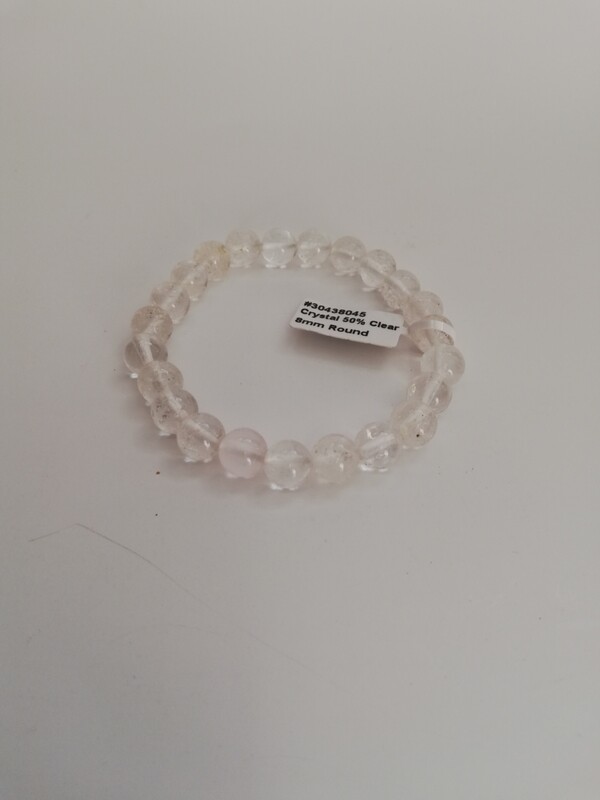 Bergkristal armband 8 mm