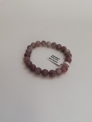 Ruby Jade armband 8 mm