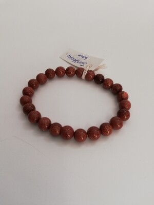 Sunstone armband 8 mm