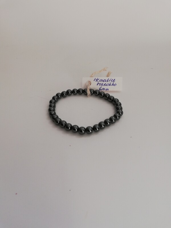Hematiet armband Marokko 6 mm