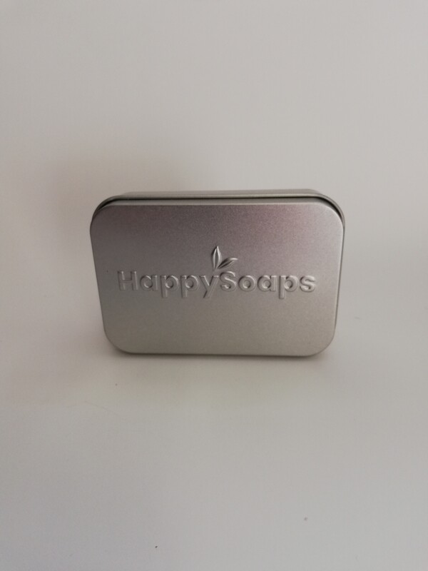 Happy soaps body bar blikje