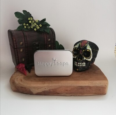 Happy soaps body bar blikje