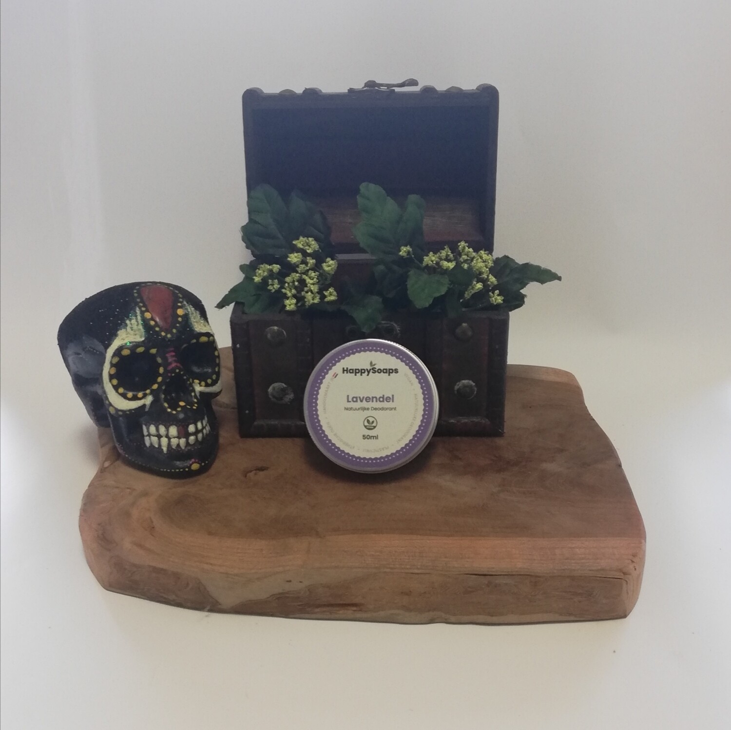 Happy Soaps deo lavendel in blik