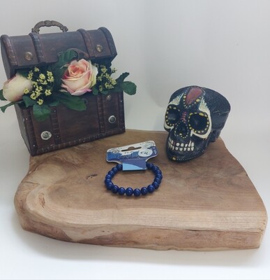 Lapis lazuli armband 8 mm