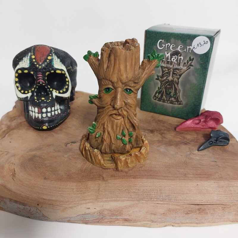Small green man backflow brander