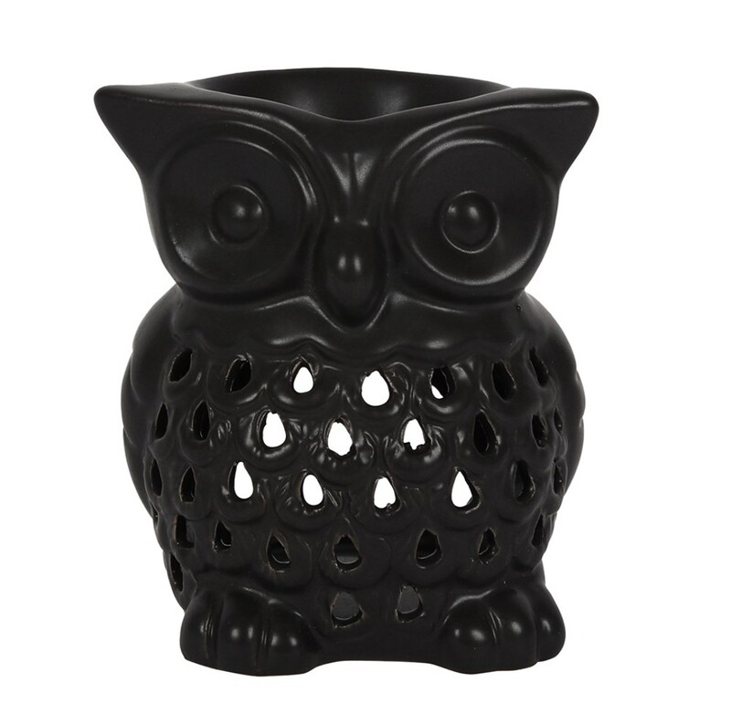 Zwarte uil olie brander