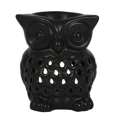 Zwarte uil olie brander
