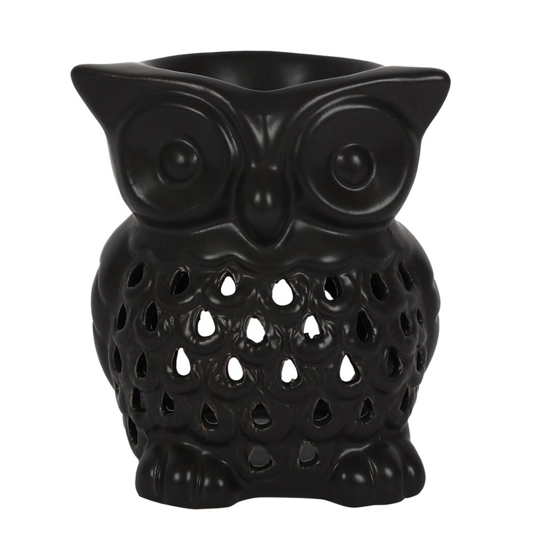 Zwarte uil olie brander