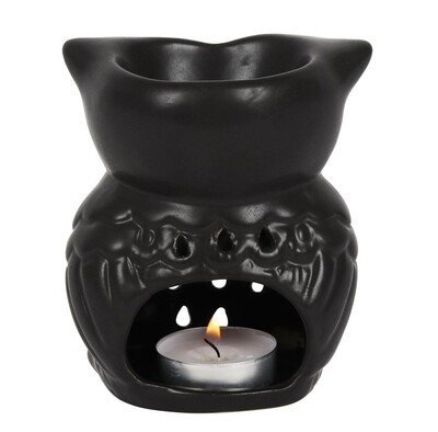 Zwarte uil olie brander