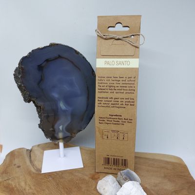 Organic goodness wierook kegels palo santo met houder